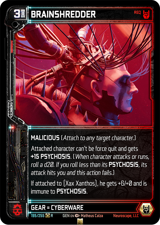 Brainshredder (195/255) [Genesis Unlimited]