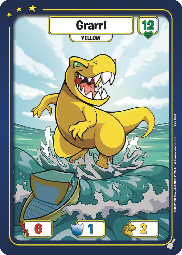 Grarrl (Yellow) [Curse of Maraqua]