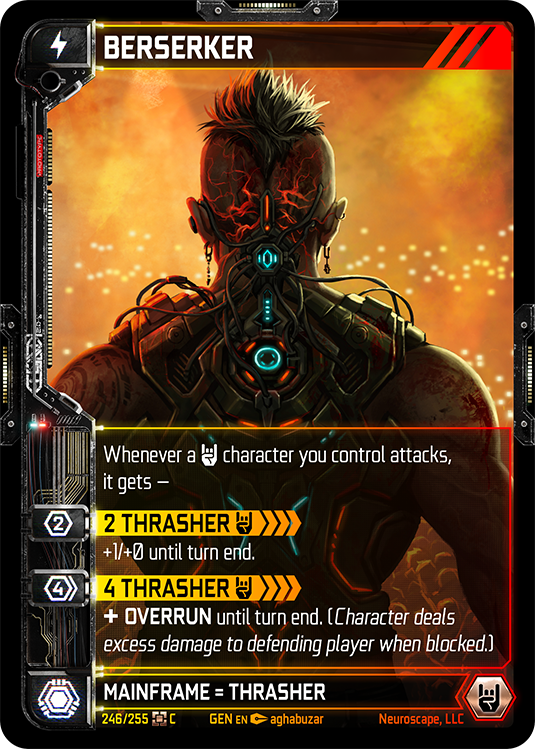 Berserker (246/255) (Full Art) [Genesis Kickstarter]