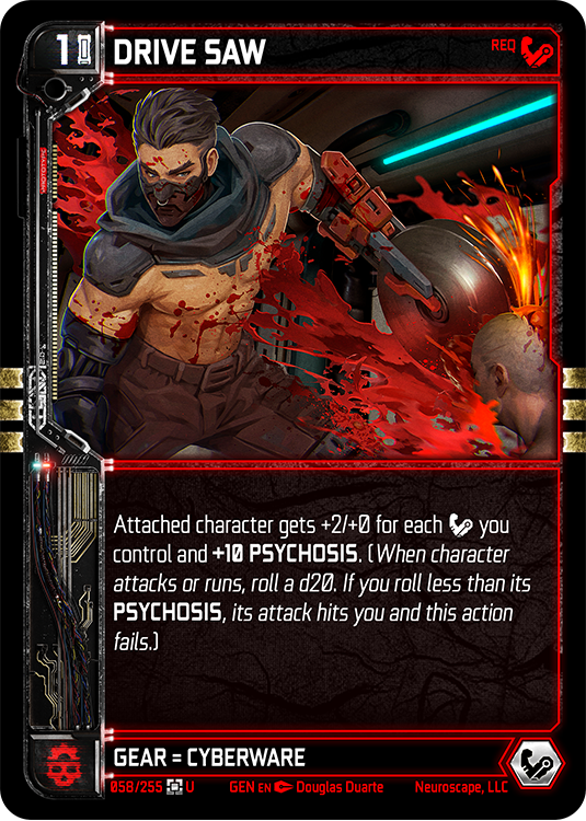 Drive Saw (58/255) [Genesis Kickstarter]