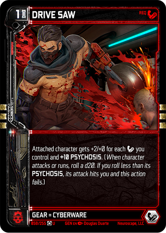 Drive Saw (58/255) [Genesis Kickstarter]