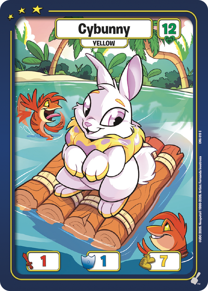 Cybunny (Yellow) [Curse of Maraqua]
