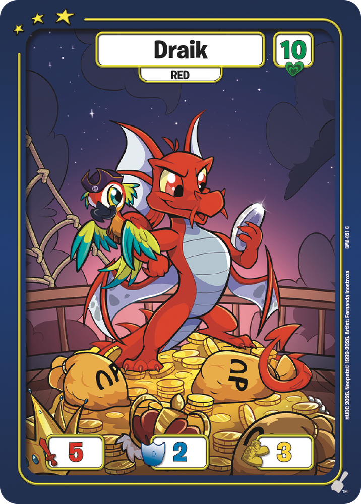 Draik (Red) [Curse of Maraqua]