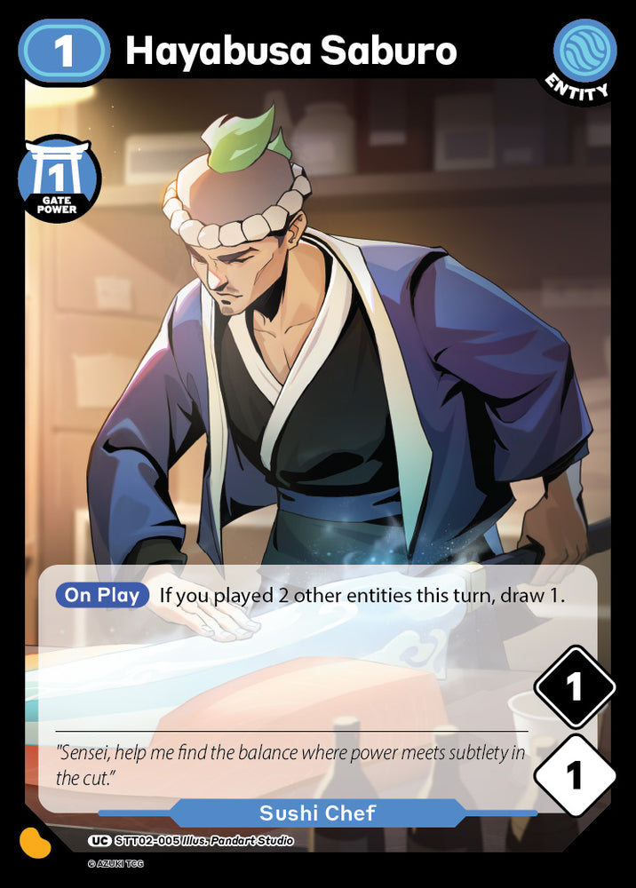 Hayabusa Saburo (STT 005) [Starter Deck 2]