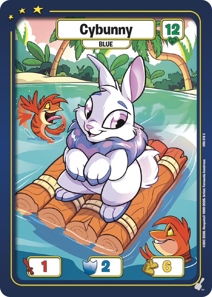 Cybunny (Blue) [Curse of Maraqua]