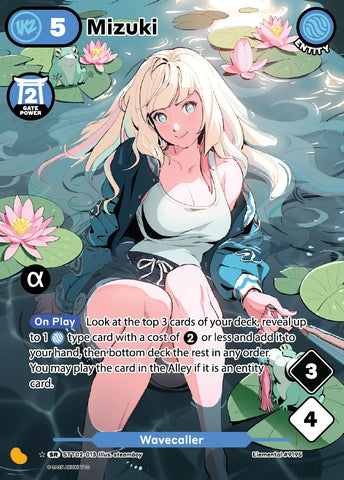 Mizuki (STT 013) (Alternate Art) [Starter Deck 2]