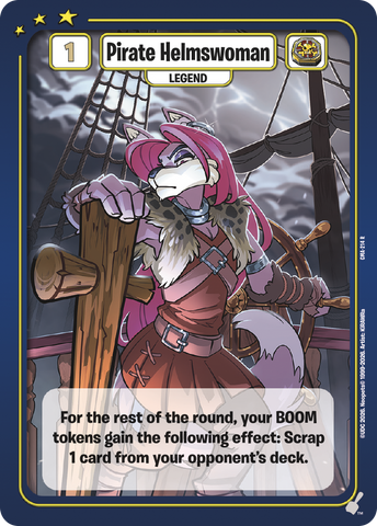 Pirate Helmswoman [Curse of Maraqua]
