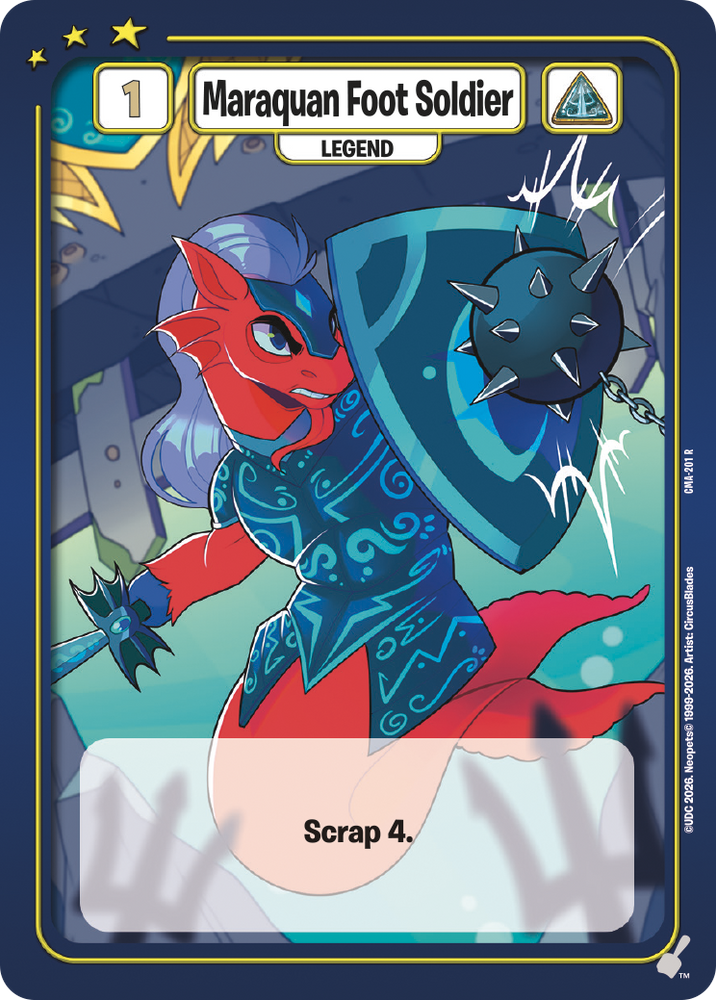 Maraquan Foot Soldier [Curse of Maraqua]