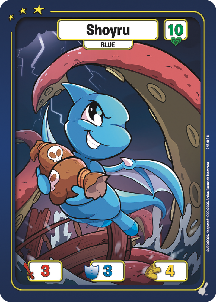 Shoyru (Blue) [Curse of Maraqua]