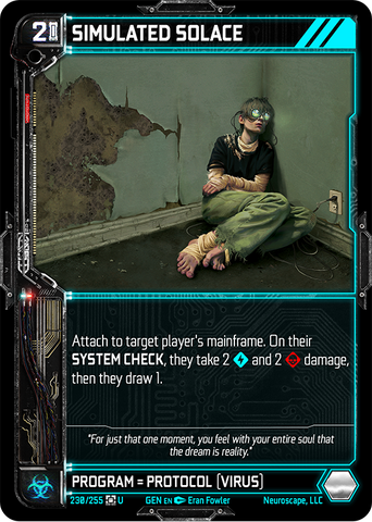 Simulated Solace (230/255) [Genesis Kickstarter]