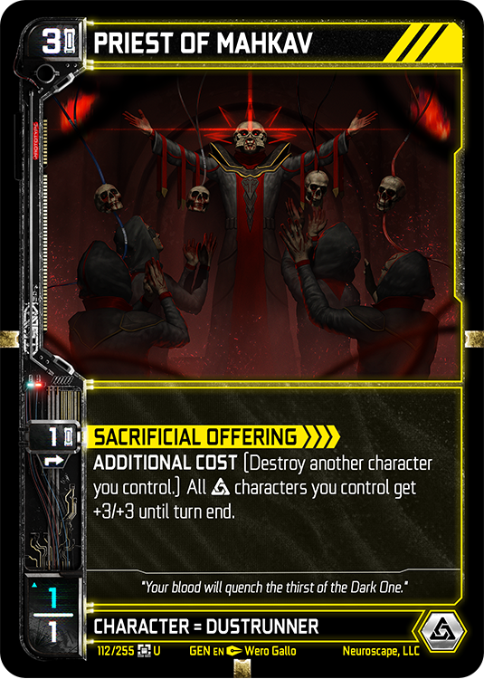 Priest Of Mahkav (112/255) [Genesis Unlimited]