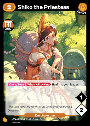 Shiko the Priestess (AZK 047) [Gates Awakened - Alpha]