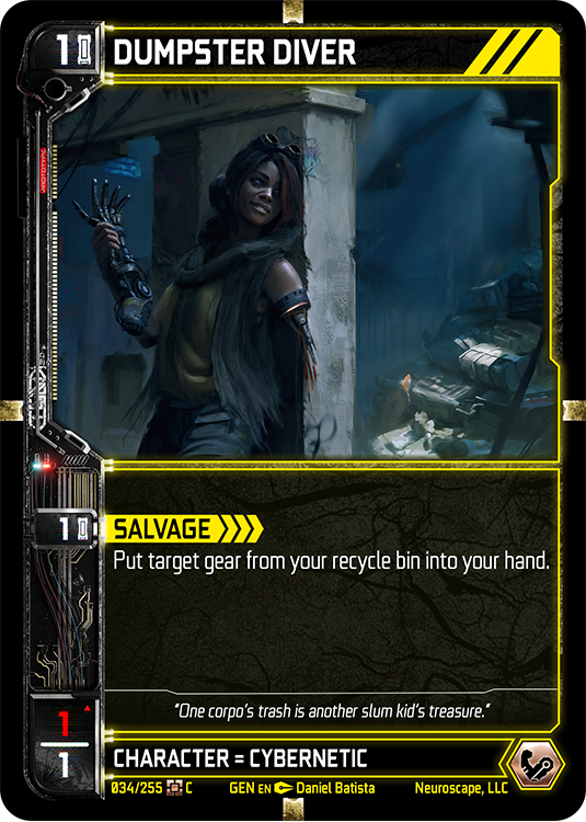 Dumpster Diver (34/255) [Genesis Unlimited]