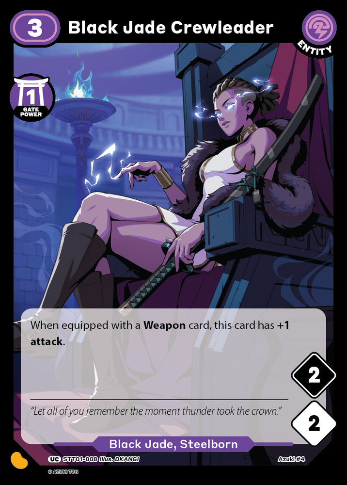 Black Jade Crewleader (STT 008) [Starter Deck 1]