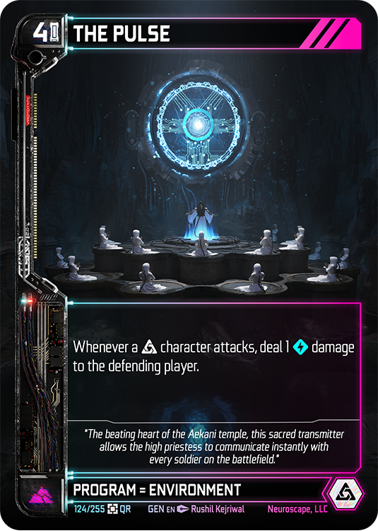The Pulse (124/255) (Full Art) [Genesis Unlimited]