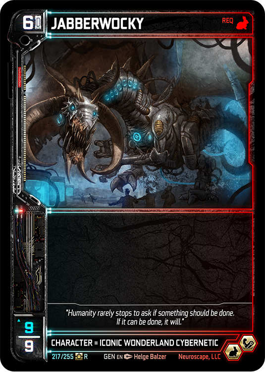 Jabberwocky (217/255) [Genesis Kickstarter]