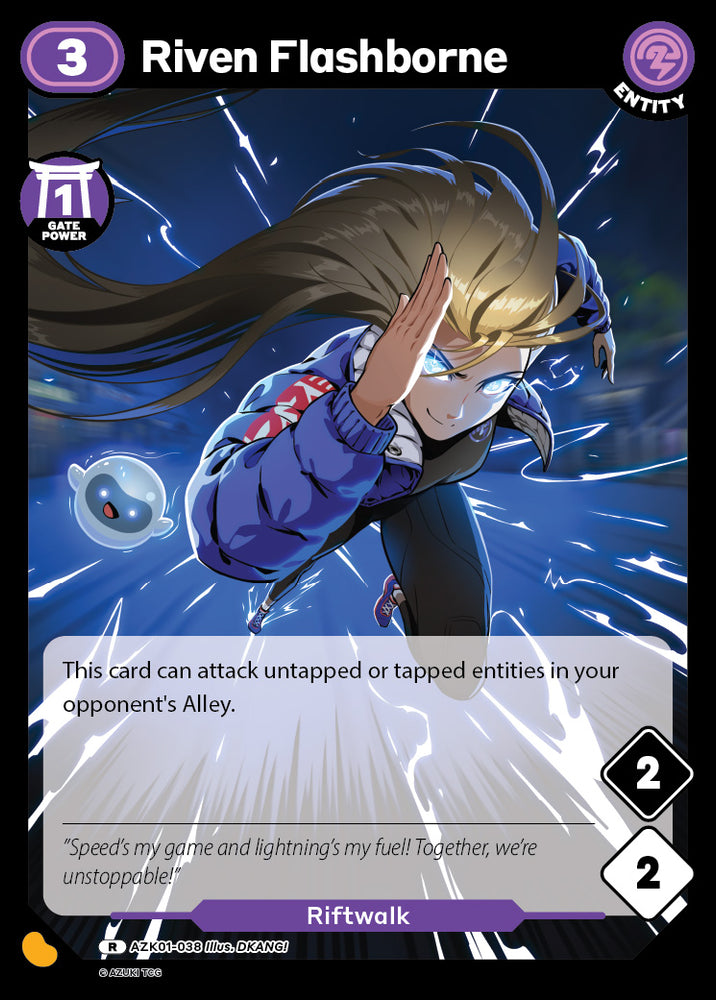 Riven Flashborne (AZK 038) [Gates Awakened]