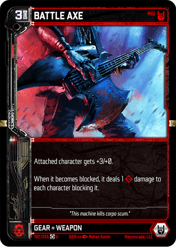 Battle Axe (192/255) [Genesis Unlimited]