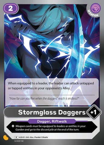 Stormglass Daggers (AZK 043) [Gates Awakened]