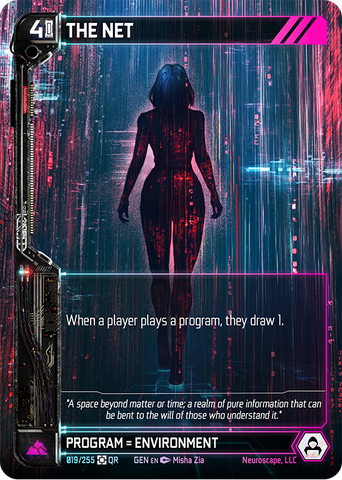 The Net (19/255) (Full Art) [Genesis Kickstarter]