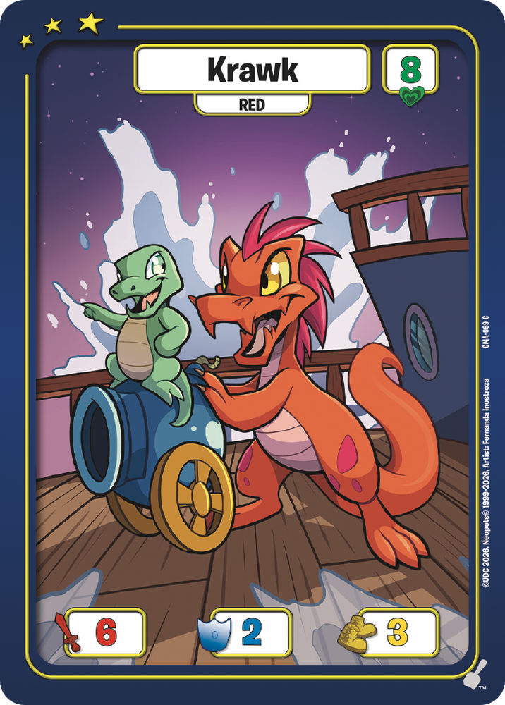 Krawk (Red) [Curse of Maraqua]