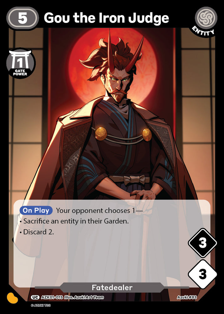 Gou the Iron Judge (AZK 013) [Gates Awakened - Alpha]