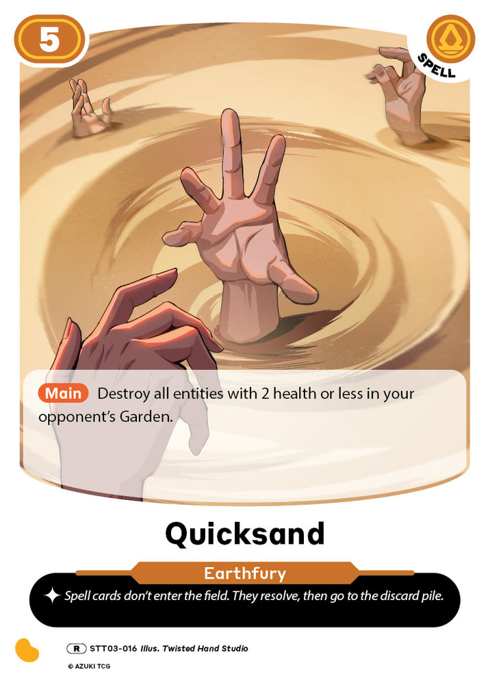 Quicksand (STT 016) [Starter Deck 3]