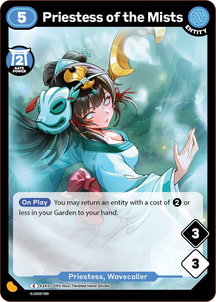 Priestess of the Mists (AZK 090) [Gates Awakened]