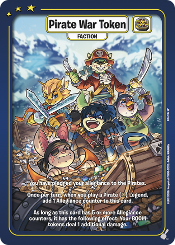 Pirate War Token (Alternate Art) [Curse of Maraqua]