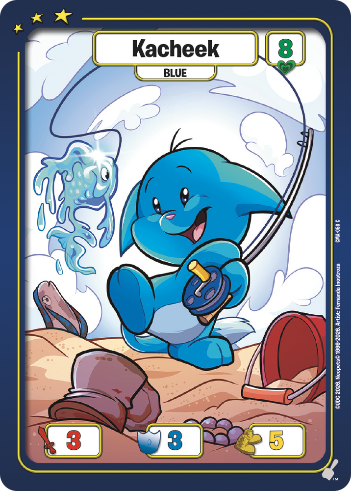 Kacheek (Blue) [Curse of Maraqua]