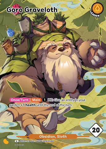 Goro Graveloth (AZK 123) (Alternate Art) [Gates Awakened]