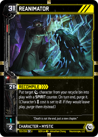 Reanimator (133/255) [Genesis Kickstarter]