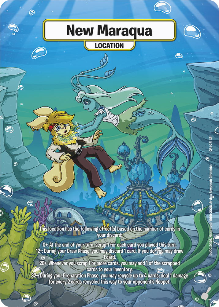 New Maraqua (Alternate Art) [Curse of Maraqua]