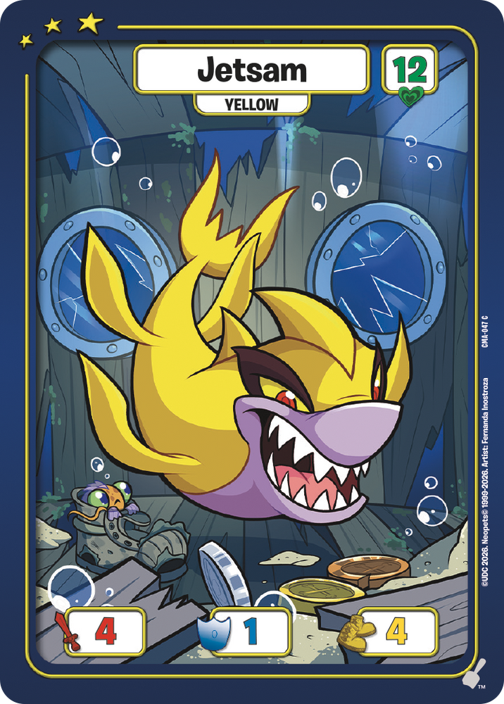Jetsam (Yellow) [Curse of Maraqua]