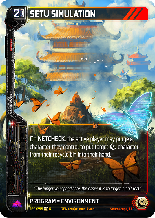 Setu Simulation (169/255) (Full Art) [Genesis Kickstarter]