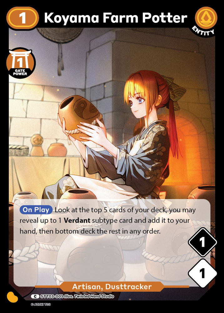 Koyama Farm Potter (STT 003) [Starter Deck 3]