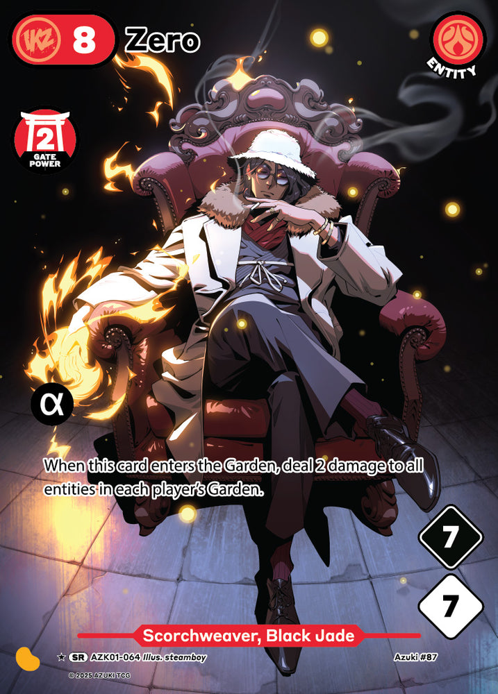 Zero (AZK 064) (Alternate Art) [Gates Awakened - Alpha]