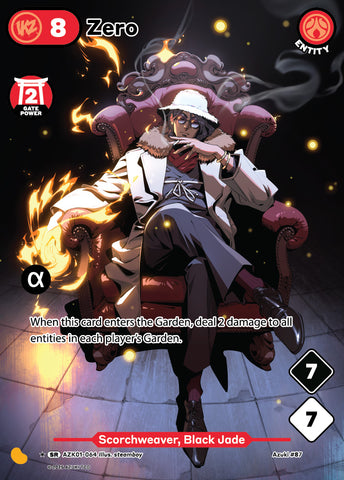Zero (AZK 064) (Alternate Art) [Gates Awakened - Alpha]