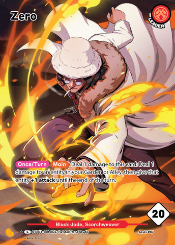 Zero (STT 001) (Alternate Art) [Starter Deck 4]