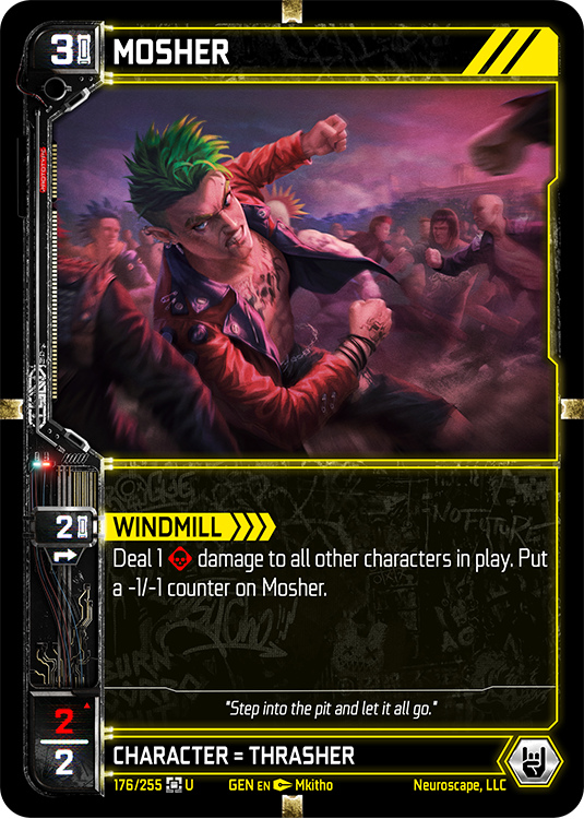 Mosher (176/255) [Genesis Kickstarter]