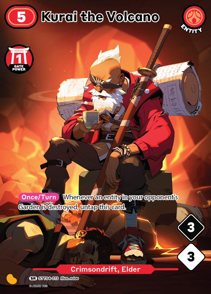 Kurai the Volcano (STT 013) [Starter Deck 4]