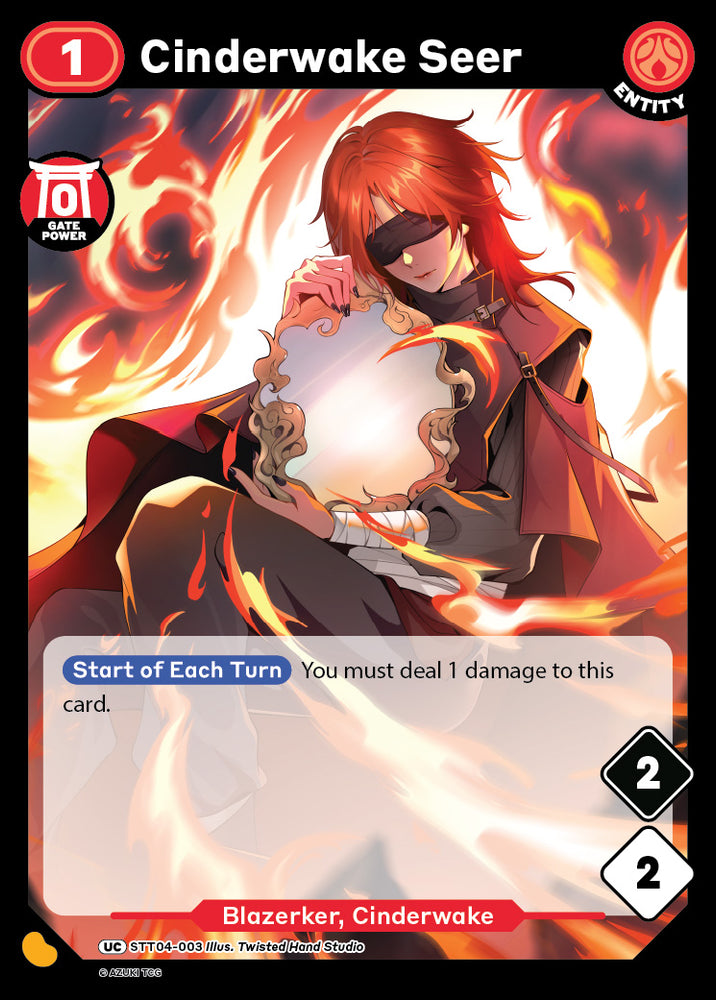 Cinderwake Seer (STT 003) [Starter Deck 4]