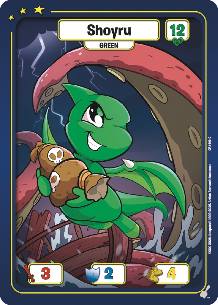 Shoyru (Green) [Curse of Maraqua]