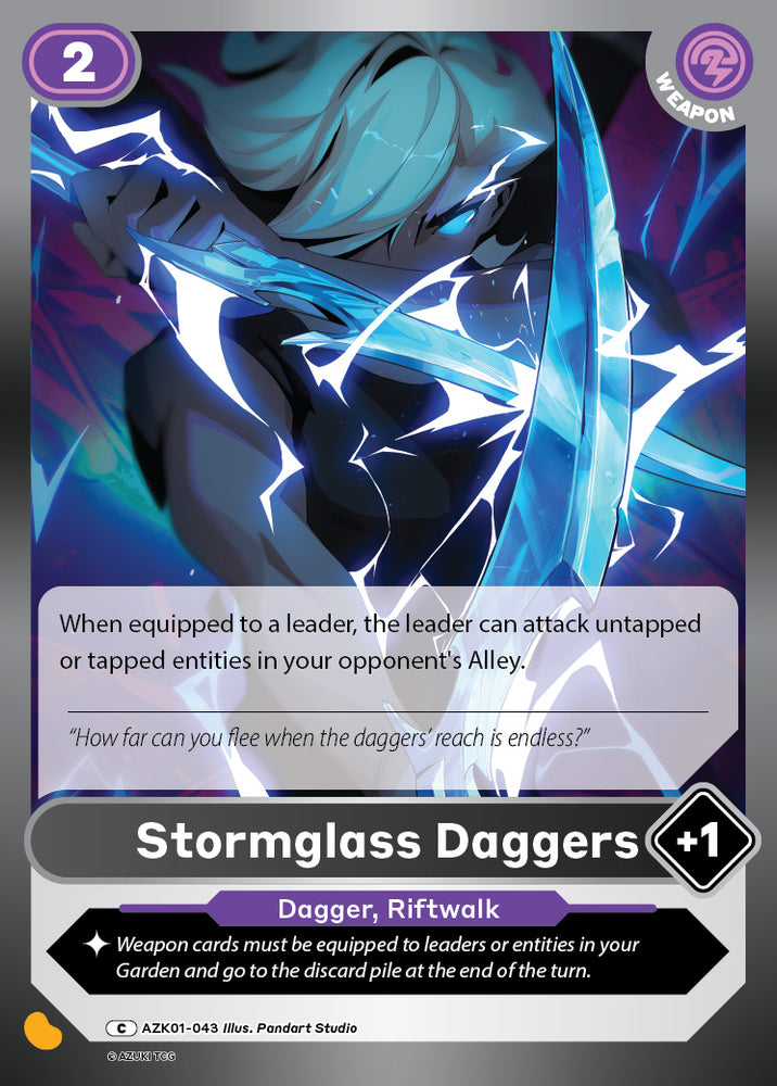 Stormglass Dagger (AZK 043) [Gates Awakened]