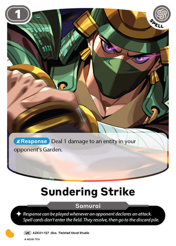 Sundering Strike (AZK 127) [Gates Awakened]
