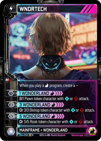 Wndrtech (254/255) (Full Art) [Genesis Kickstarter]