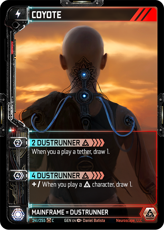 Coyote (241/255) (Full Art) [Genesis Unlimited]