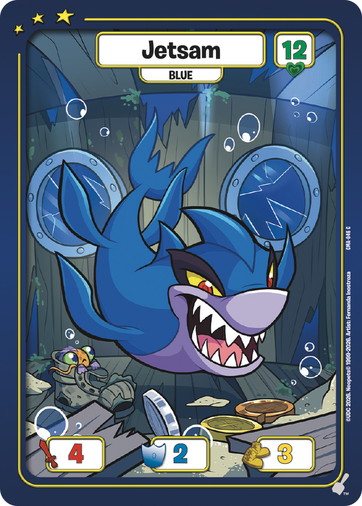 Jetsam (Blue) [Curse of Maraqua]
