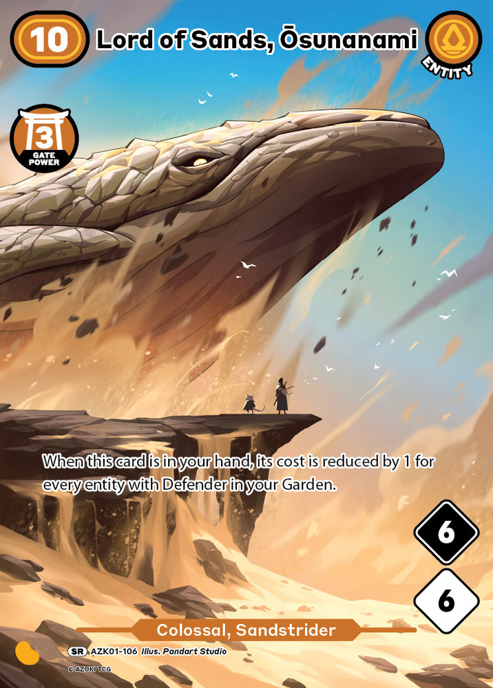 Lord of Sands, Osunanami (AZK 106) [Gates Awakened]