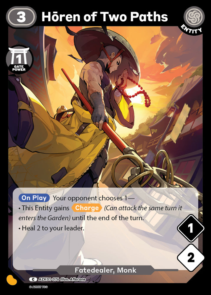 Horen of Two Paths (AZK 076) [Gates Awakened]